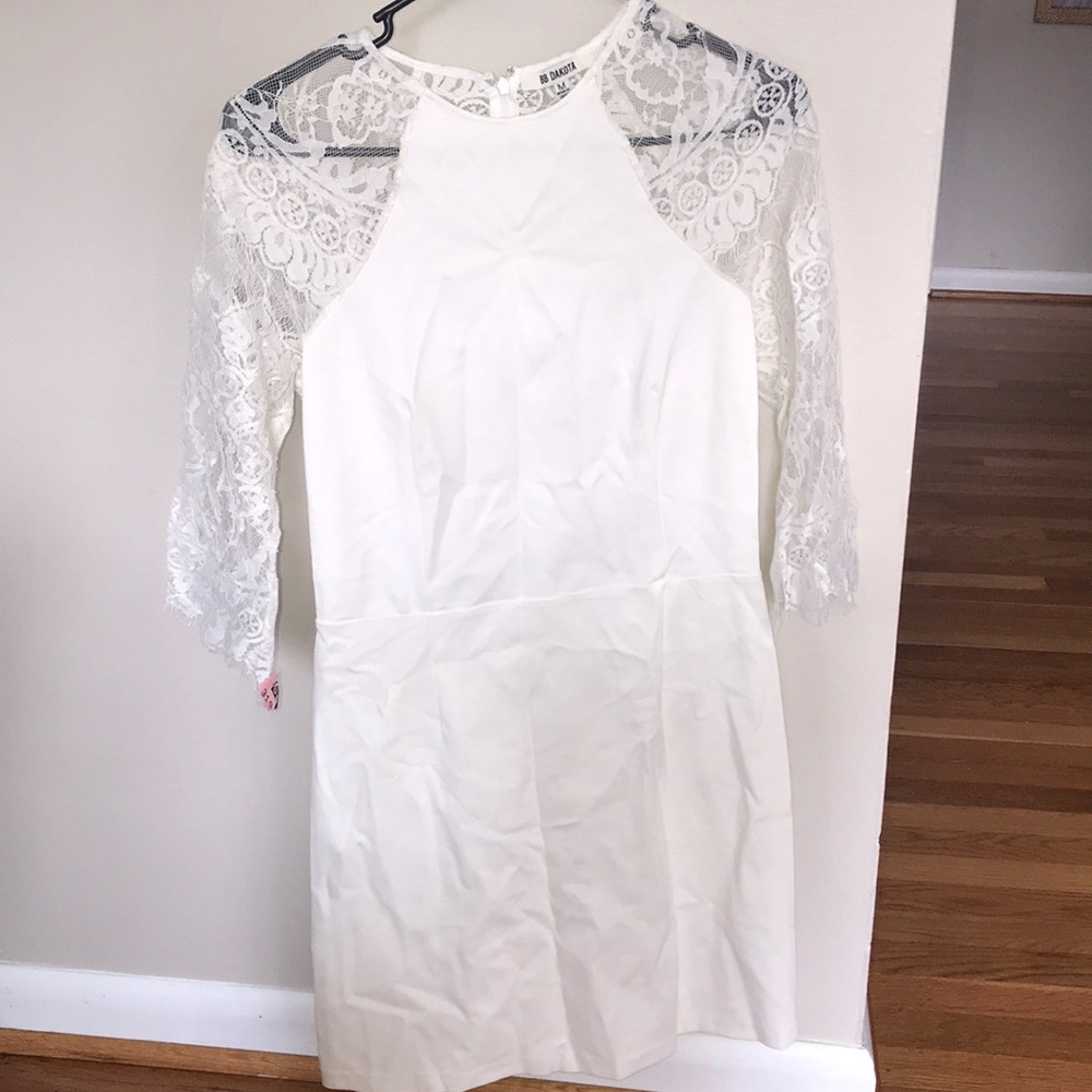BB Dakota lace back dress